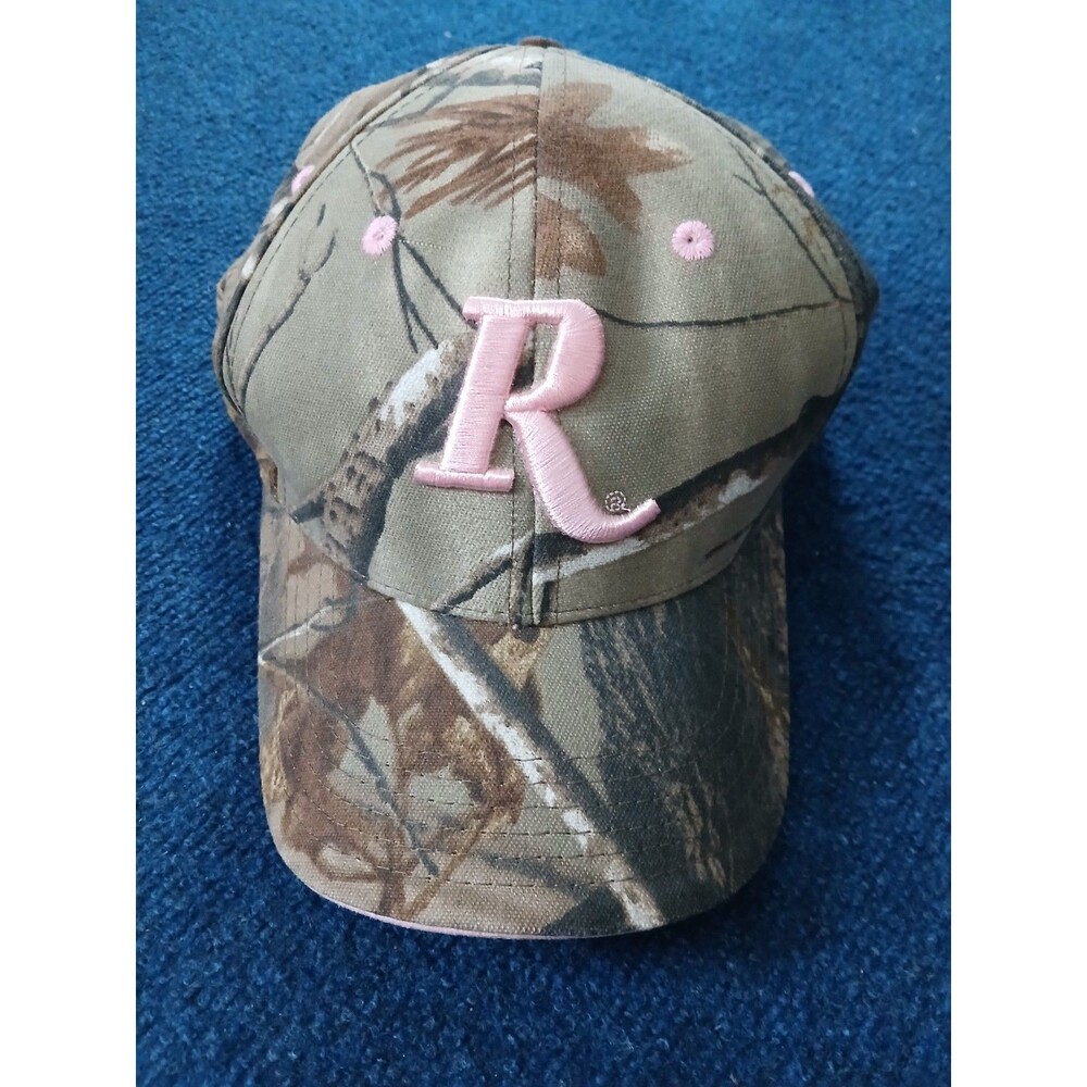 REMINGTON Ladies Camo/Pink Hat Shoot Like A Girl Adjustable Hat NWOT
